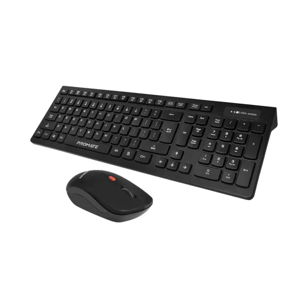 Promate ProCombo-12 Full Size Wireless Mouse & Keyboard