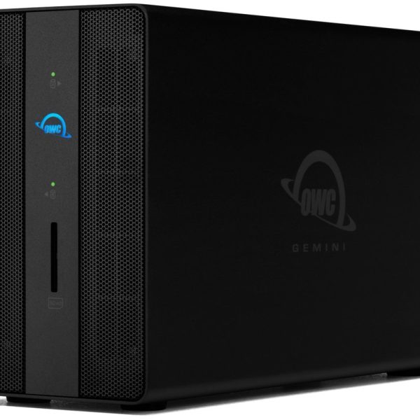 OWC Gemini Thunderbolt Dock and Dual-Drive RAID External Storage Solution