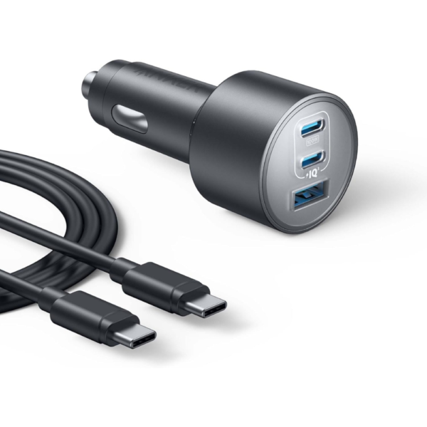 Anker Nano Car Charger (167.5W, 3 Ports)